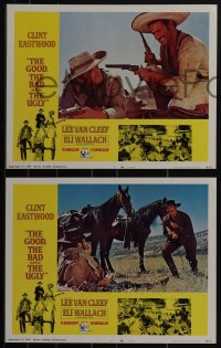 5t0711 GOOD, THE BAD & THE UGLY 9 LCs 1968 Clint Eastwood, Van Cleef, Eli Wallach, Leone classic!