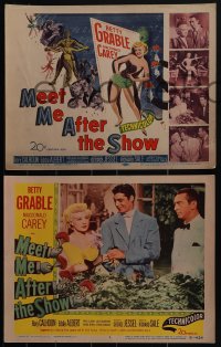 5t0744 MEET ME AFTER THE SHOW 8 LCs 1951 sexy dancer Betty Grable, Macdonald Carey, Eddie Albert!