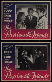 5t0747 PASSIONATE FRIENDS 8 Canadian LCs 1949 David Lean, Claud Rains, Ann Todd, Trevor Howard!