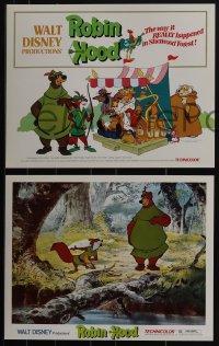 5t0712 ROBIN HOOD 9 LCs 1973 Walt Disney's cartoon version, the way it REALLY happened!