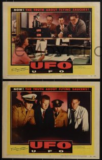 5t0780 UFO 3 LCs 1956 the truth about unidentified flying objects & flying saucers!