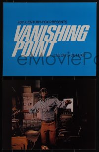 5t0368 VANISHING POINT 8 color 11x14 stills 1975 cult classic, never had a trip like this before!