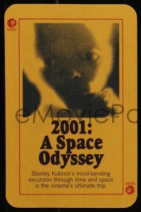 5t1315 MGM group of 9 6x9 promo cards 1969 2001: A Space Odyssey, Ben-Hur, Goodbye Mr. Chips!