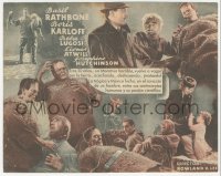 5t1325 SON OF FRANKENSTEIN Spanish herald 1942 monster Boris Karloff, Bela Lugosi, Basil Rathbone