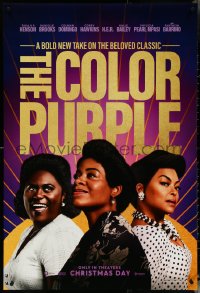 5w0692 COLOR PURPLE teaser DS 1sh 2023 Taraji P. Henson, bold new take on the beloved classic!