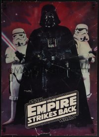 5w0247 EMPIRE STRIKES BACK 20x28 commercial poster 1980 Darth Vader with Stormtroopers!