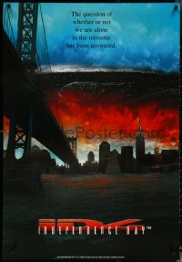 5w0124 INDEPENDENCE DAY 27x40 commercial poster 1996 Will Smith, Bill Pullman, different!