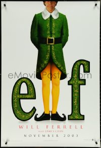 5w0719 ELF teaser DS 1sh 2003 Jon Favreau directed, James Caan & Will Ferrell in Christmas comedy!