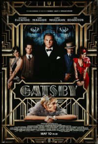 5w0780 GREAT GATSBY int'l advance DS 1sh 2013 Leonardo DiCaprio, Carey Mulligan, Isla Fisher!