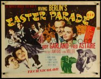 5w0467 EASTER PARADE style B 1/2sh 1948 Judy Garland & dancing Fred Astaire, Irving Berlin musical!