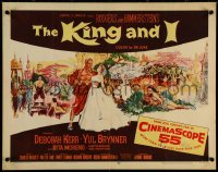 5w0487 KING & I 1/2sh 1956 art of Deborah Kerr & Yul Brynner by Hooks, Rodgers & Hammerstein