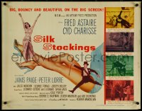 5w0524 SILK STOCKINGS style B 1/2sh 1957 Ninotchka w/ music, Fred Astaire & Cyd Charisse's sexy legs!