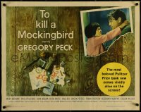 5w0543 TO KILL A MOCKINGBIRD 1/2sh 1963 Gregory Peck classic, from Harper Lee's famous novel!