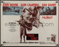 5w0547 TRUE GRIT int'l 1/2sh 1969 John Wayne as Rooster Cogburn, Kim Darby, Glen Campbell