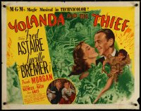 5w0558 YOLANDA & THE THIEF style B 1/2sh 1945 Fred Astaire dancing w/ Lucille Bremer, ultra rare!