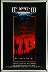 5w0786 HALLOWEEN III 1sh 1982 Season of the Witch, horror sequel, the night no one comes home!