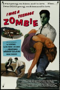 5w0805 I WAS A TEENAGE ZOMBIE 1sh 1987 wacky image, music by Los Lobos, Violent Femmes!