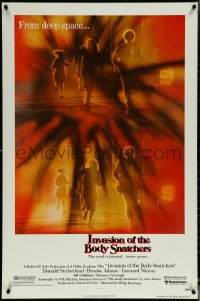 5w0818 INVASION OF THE BODY SNATCHERS 1sh 1978 Kaufman classic remake of sci-fi thriller!