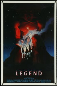 5w0847 LEGEND 1sh 1986 Tom Cruise, Mia Sara, Tim Curry, Ridley Scott, cool Blackshear fantasy art!