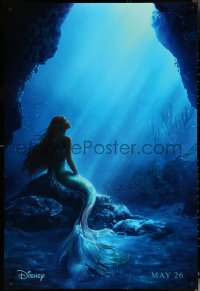 5w0855 LITTLE MERMAID teaser DS 1sh 2023 Walt Disney live-action CGI, above water fantasy image!