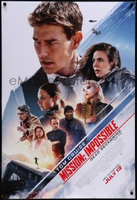 5w0895 MISSION: IMPOSSIBLE DEAD RECKONING PART ONE advance DS 1sh 2023 Cruise, Ferguson & top cast!