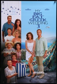 5w0902 MY BIG FAT GREEK WEDDING 3 advance DS 1sh 2023 Nia Vardalos, they're headed to the homeland!