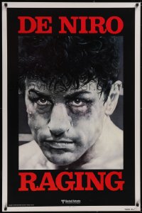 5w0950 RAGING BULL teaser 1sh 1980 Martin Scorsese, classic Kunio Hagio art of Robert De Niro!