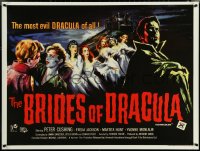 5w0135 BRIDES OF DRACULA 30x40 English REPRO poster 2007 artwork from the original British quad!