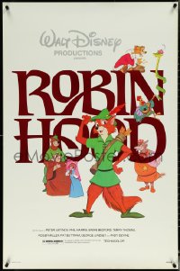 5w0969 ROBIN HOOD 1sh R1982 Walt Disney's cartoon version, the way it REALLY happened!