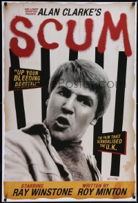 5w0982 SCUM 1sh R2017 directed by Alan Clarke, Ray Winstone, Mick Ford, Julian Firth