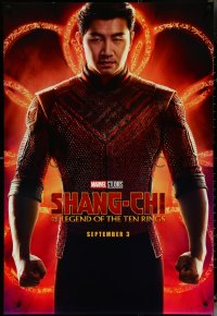 5w0984 SHANG-CHI & THE LEGEND OF THE TEN RINGS teaser DS 1sh 2021 Simu Liu in the title role!