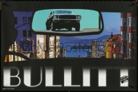 5w0149 BULLITT signed #145/300 24x36 art print 2015 by Henry Villegas, Zoetrope, drawing of car!