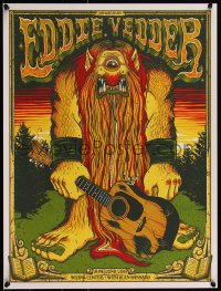 5w0326 EDDIE VEDDER 18x24 music poster 2019 art by Jim Mazza, Madrid, wild cyclops!