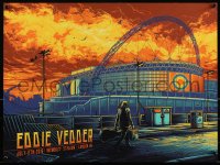 5w0329 EDDIE VEDDER 18x24 music poster 2019 art by Dan Mumford, London at Wembley!