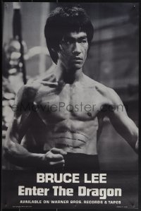 5w0331 ENTER THE DRAGON 18x28 music poster 1973 Bruce Lee, soundtrack, film that made him a legend!