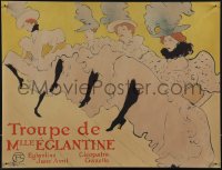 5w0298 HENRI DE TOULOUSE-LAUTREC 17x22 French special poster 1950s-1960s image from older print!