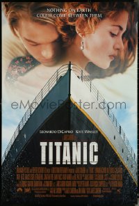 5w1036 TITANIC DS 1sh 1997 Leonardo DiCaprio, Kate Winslet, directed by James Cameron!