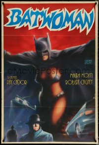 5w0090 BATWOMAN Turkish R1980s Maura Monti, great art of sexy superhero by Huseyin!