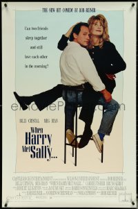 5w1065 WHEN HARRY MET SALLY int'l 1sh 1989 Rob Reiner classic, Billy Crystal, Meg Ryan!