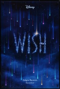 5w1073 WISH advance DS 1sh 2023 Walt Disney, Chris Pine, Alan Tudyk, Evan Peters, title in stars!