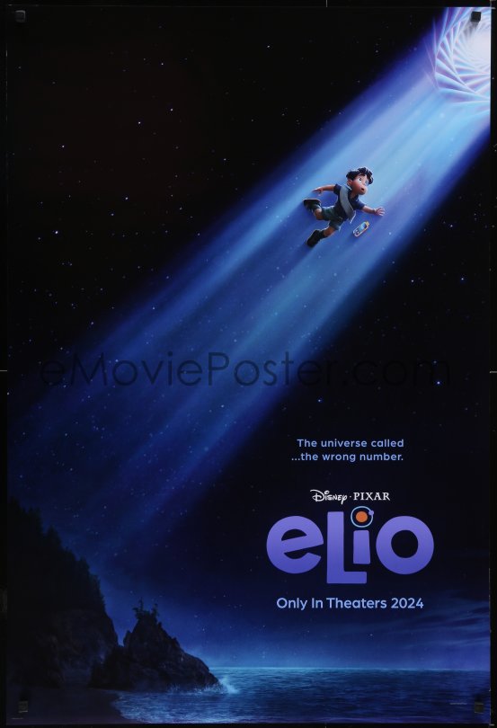 eMoviePoster.com: 5w0720 ELIO advance DS 1sh 2024 Walt Disney & Pixar ...