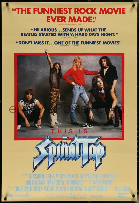 eMoviePoster.com: 5w1034 THIS IS SPINAL TAP 1sh 1984 Rob Reiner rock ...