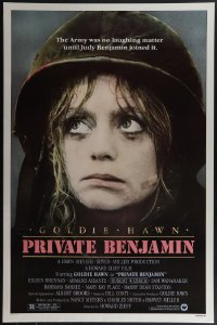 5x1022 LOT OF 5 UNFOLDED 27X41 PRIVATE BENJAMIN ONE-SHEETS 1980 Goldie Hawn in the U.S. Army!