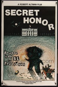 5x0933 LOT OF 7 UNFOLDED SINGLE-SIDED 27X41 SECRET HONOR ONE-SHEETS 1984 Robert Altman, Hall