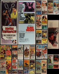 5x0432 LOT OF 29 FORMERLY FOLDED INSERTS 1940s-1970s great images from a variety of movies!