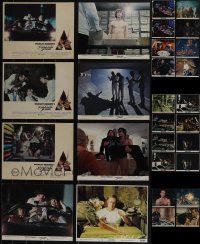 5x0384 LOT OF 28 HORROR/SCI-FI COLOR 8X10 STILLS 1970s incomplete sets from several movies!