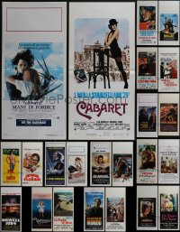 5x0485 LOT OF 23 MOSTLY FOLDED ITALIAN LOCANDINAS 1970s-1990s a variety of movie images!