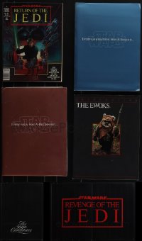 5x0362 LOT OF 5 STAR WARS ITEMS 1980s-1990s Revenge of the Jedi, Ewoks, many great images!