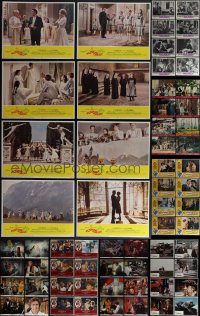 5x0216 LOT OF 88 LOBBY CARDS 1960s-1970s complete sets from eleven different movies!