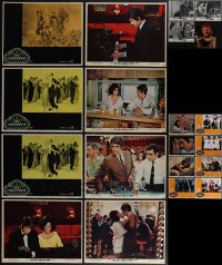 5x0230 LOT OF 28 LOBBY CARDS 1960s-1970s complete & incomplete sets from several different movies!